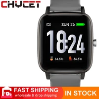 in stock chycet 2021 1 4 full touch screen sport fitness new smart watch men blood pressure sleep monitoring watch for android
