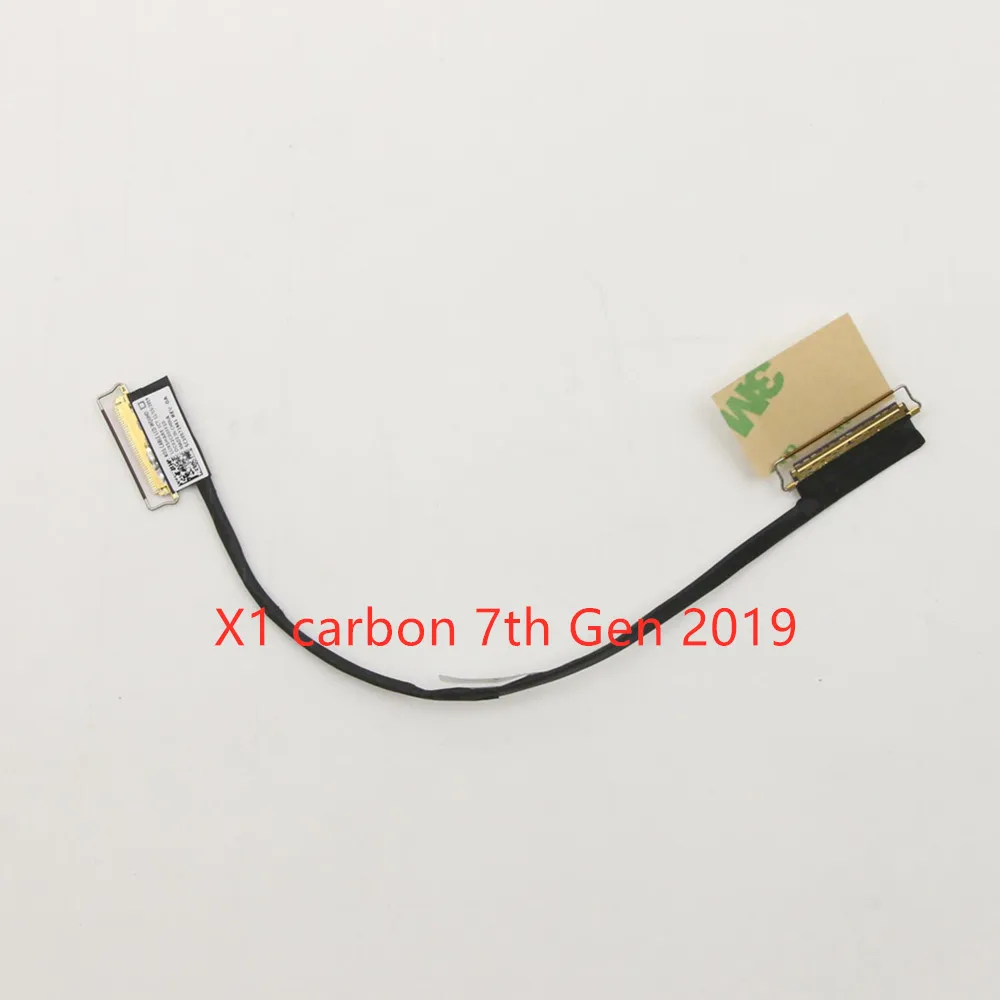 

Новый Для Lenovo для Thinkpad X1 Carbon 7th Gen LCD WQUHD кабель LVDS LED ЖК-экран видео кабель DC02C00FF10 5C10V28092