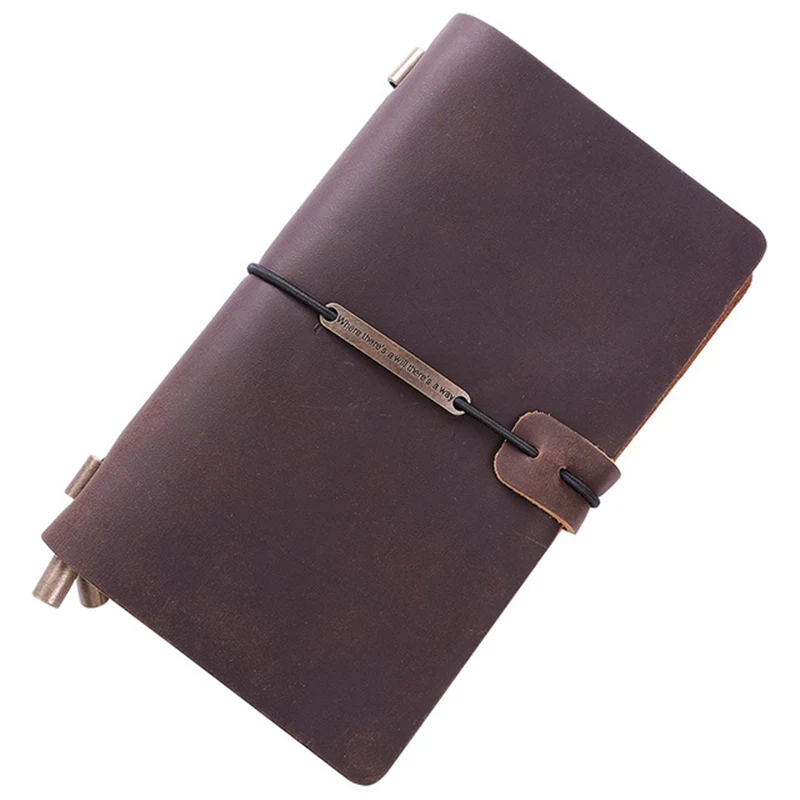 Дневник для путешествий из натуральной кожи ручной работы блокнот ежедневник