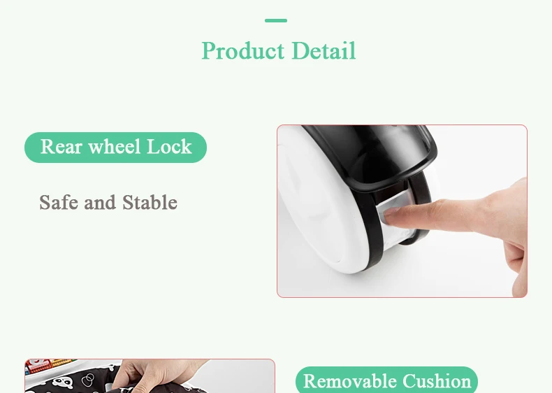 Babysafe folding baby walker anti-rollover music 6/7-18 months children's walker can sit can push