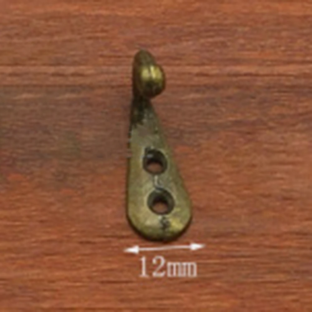 

20Pcs Vintage Style Rustic Cast Iron Wall Coat Hooks Hat Hook Hall Tree Hardware Home Decoration Hooks