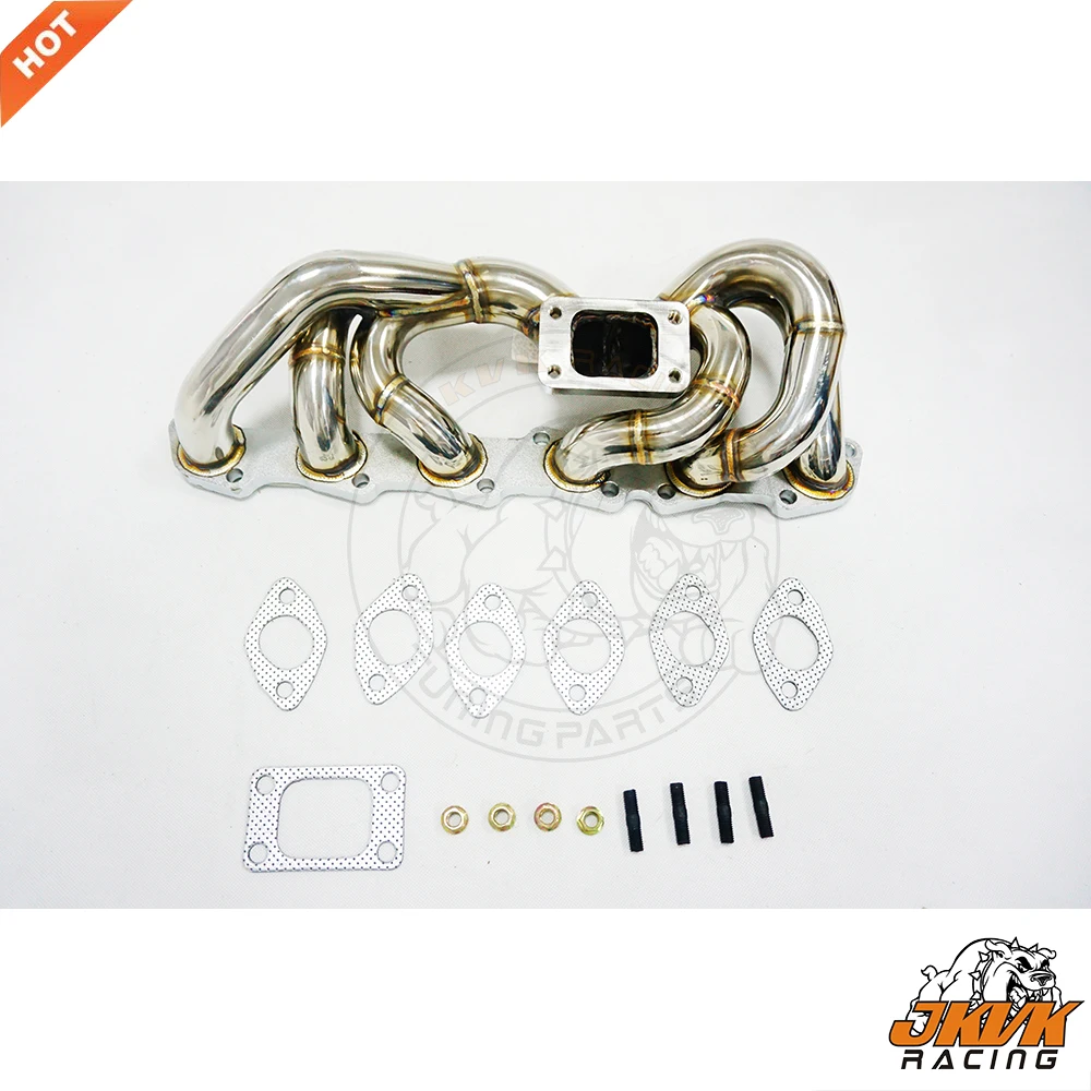 Выпускной коллектор JKVK RACING Skyline R32 R33 R34 RB20 RB25 RB20DET RB25DET с низким креплением T3 Turbo