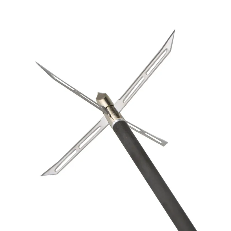 6/12 шт 186 зерна ОХОТА СОВЕТЫ стрелки 4 лезвия Broadheads наконечники стрел большой разрез для бант для стрельбы из лука аксессуары