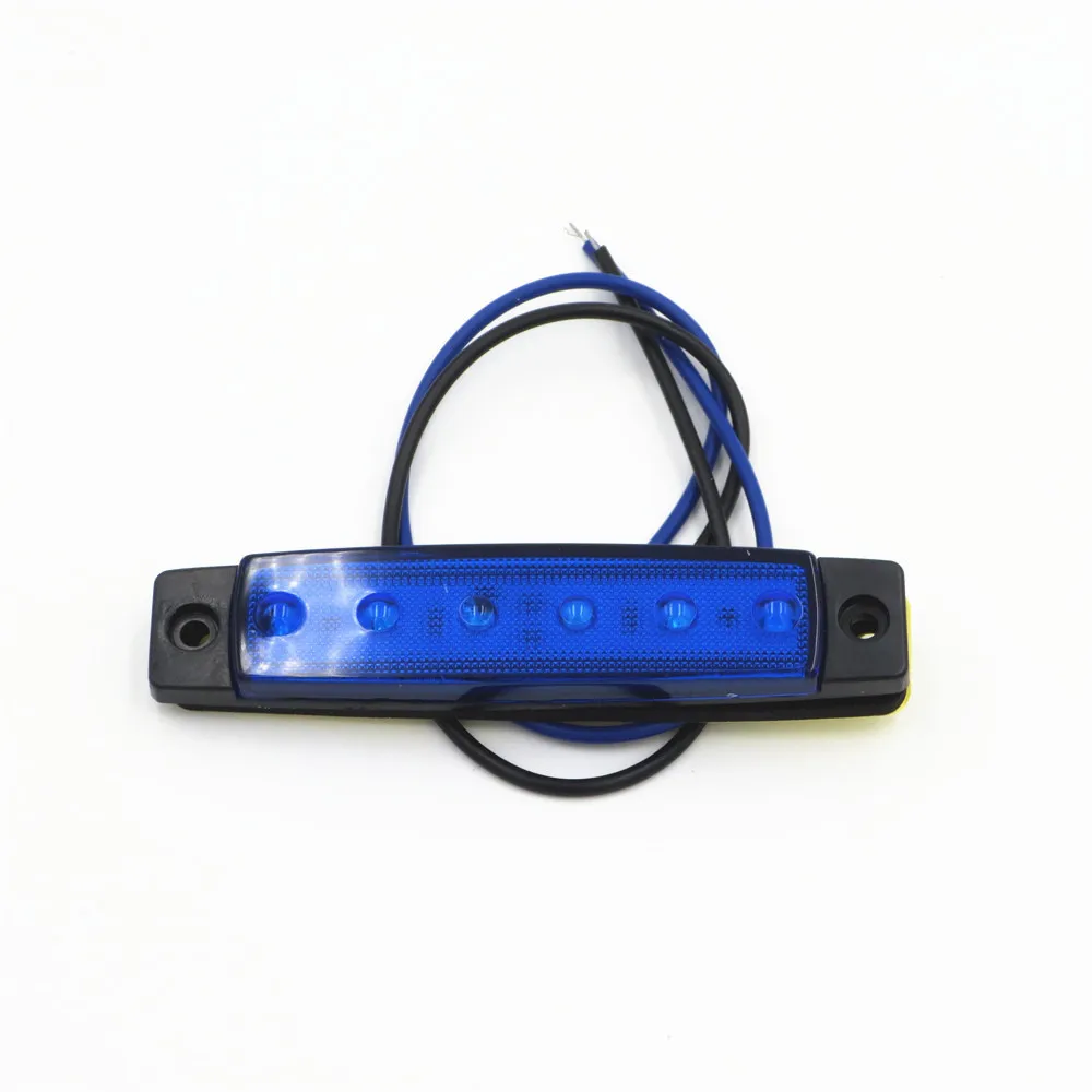 6 светодиодный ных габаритных огней для лодок автомобилей грузовиков автобусов