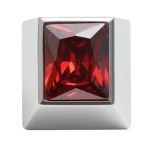 Sadan Silver Gem Backlit Silver Artisan keycaps for mx stem mechanical keyboards yellow pink blue red green purple black