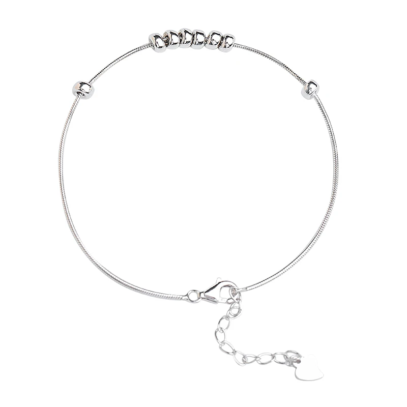

Double-Layer Bracelet Ins Special-Interest Design Girlfriends' Bracelet Female Sterling Silver Student Lucky Bracelet Female