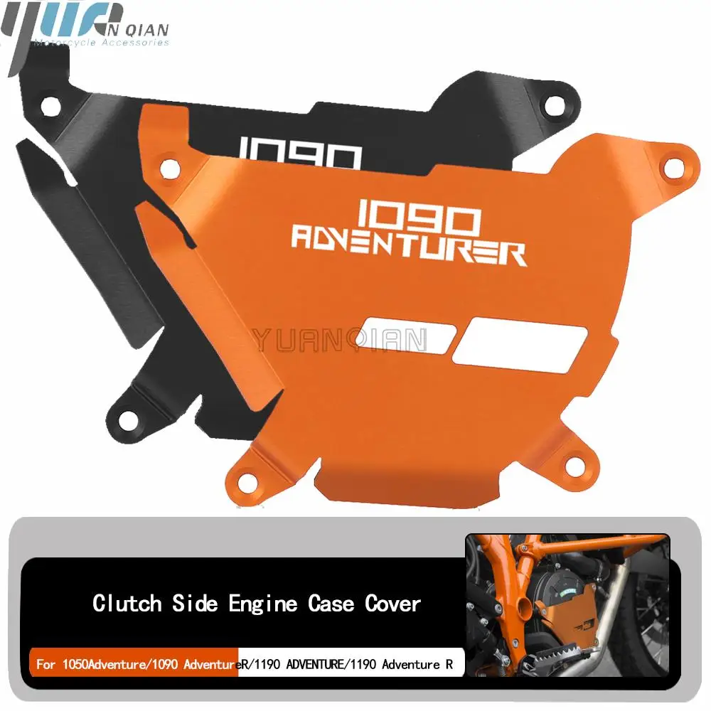 

Чехол для мотоцикла, сцепления, Боковой защитный чехол для двигателя, Черный Защитный чехол для 1090 приключений R 1090 приключений 2016-2021 1050 1190 п...