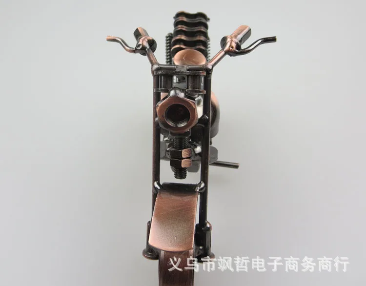 

Small Size Tin Car for Harley-Davidson Motorcycle Model A5 Creative Student Crafts Holiday Gifts Toys for Children Adult