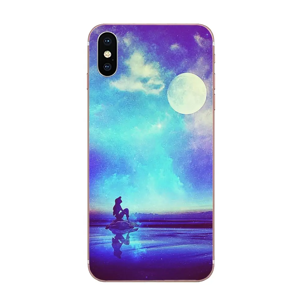 Мультяшная Алиса маленькая Русалочка Мари Ариэль для Galaxy Alpha Note 10 Pro A10 A20 A20E A30 A40 A50