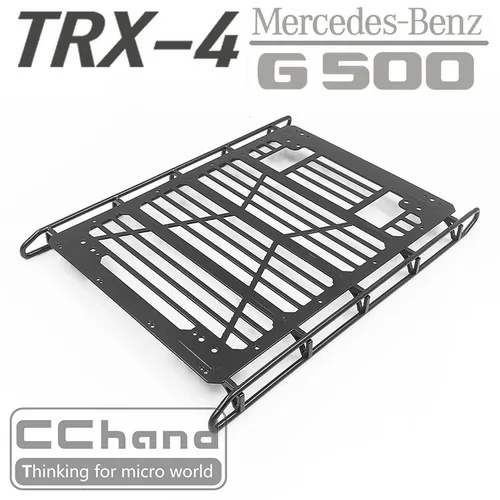 Rack Металлическая рама для багажника для TRX-4 4X4 G500 1/10 rc Игрушечная машина - Цвет: Rack