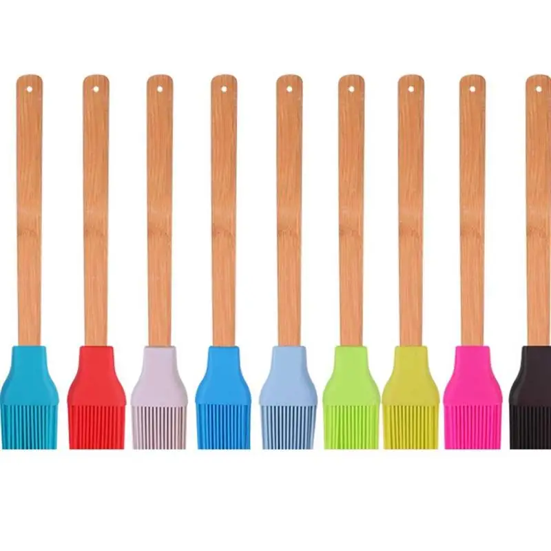 3 шт Силиконовая лопатка мягкая ручка ложка скребок кухонный гаджет инструменты