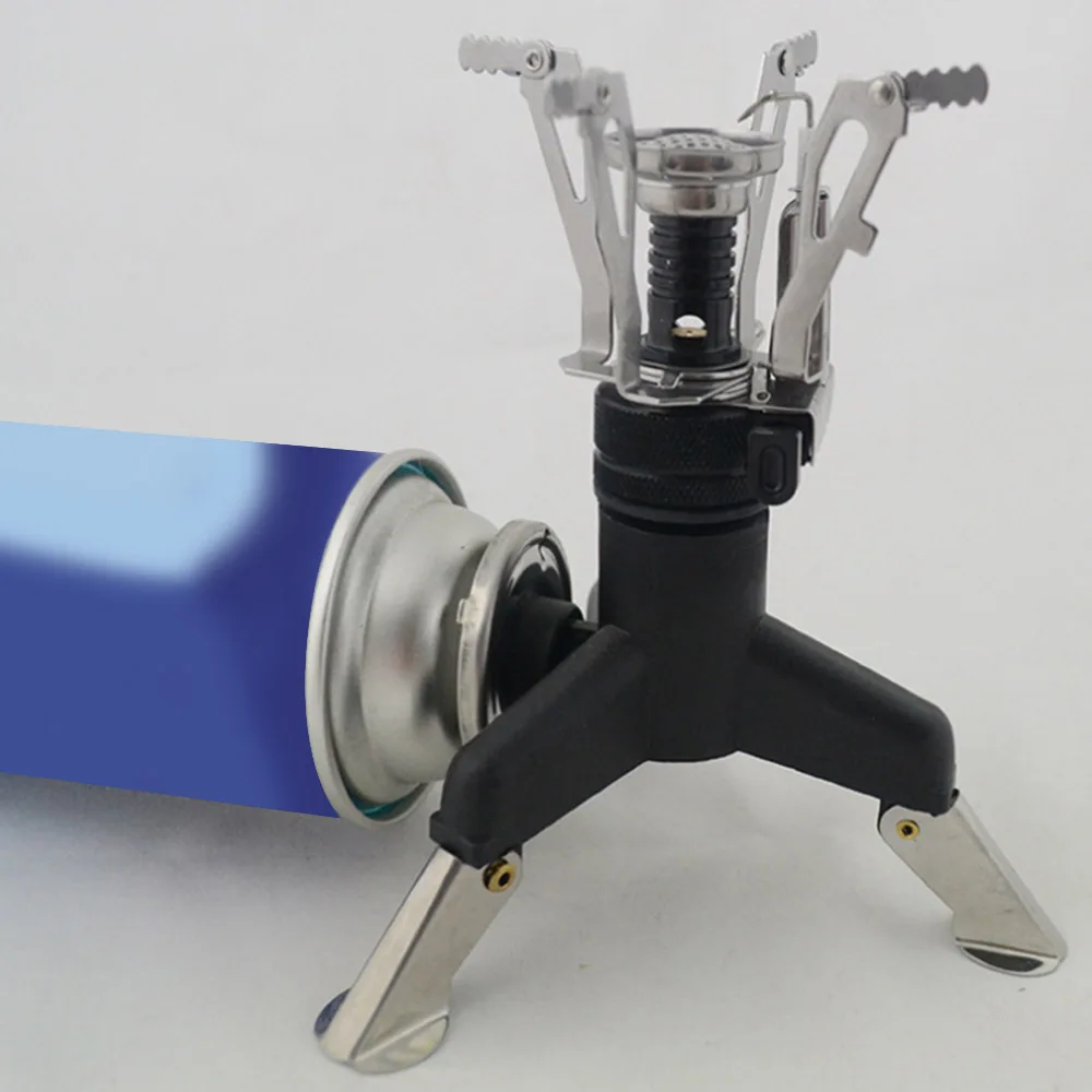 Портативный складной мини-штатив разъем для газовой плиты Сверхлегкий медный