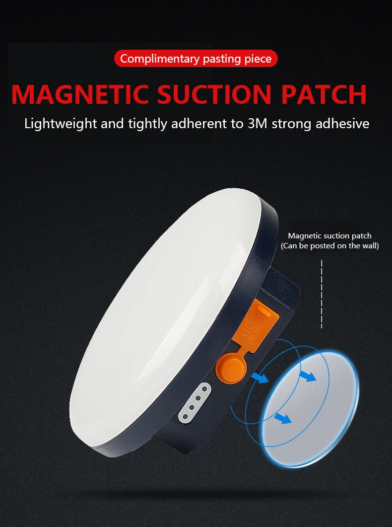 9900 мАч светодиодный походный светильник Перезаряжаемые Портативный Фонари с