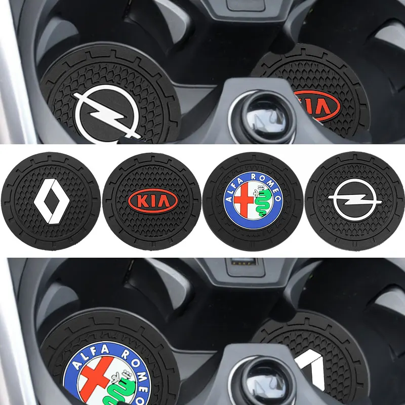 

1pcs Car Interior Accessories Car Cup Mat Anti-slip Non-slip Pad for Audis VW Volkswagen BWMs Mercedes-Benzs Ford Toyota Peugeot