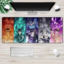 SIANCS Anime Jojo Bizarre Adventure Gaming MousePad Laptop PC Computer Large Mouse Pad Locking Edge Rubber Unique Desk Mat