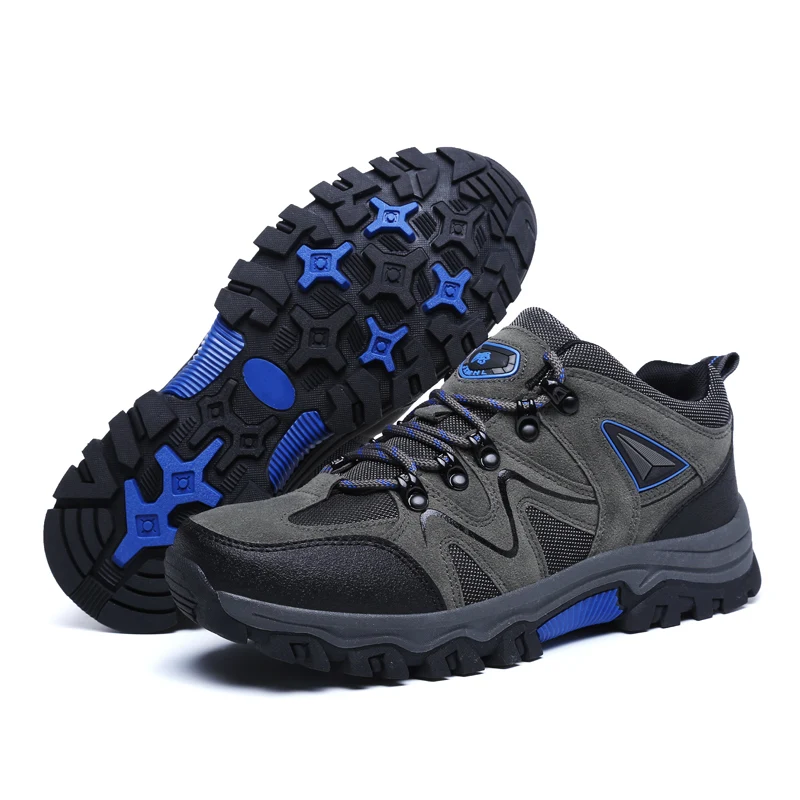 Высококачественные повседневные кожаные ботинки мужские резиновые на меху