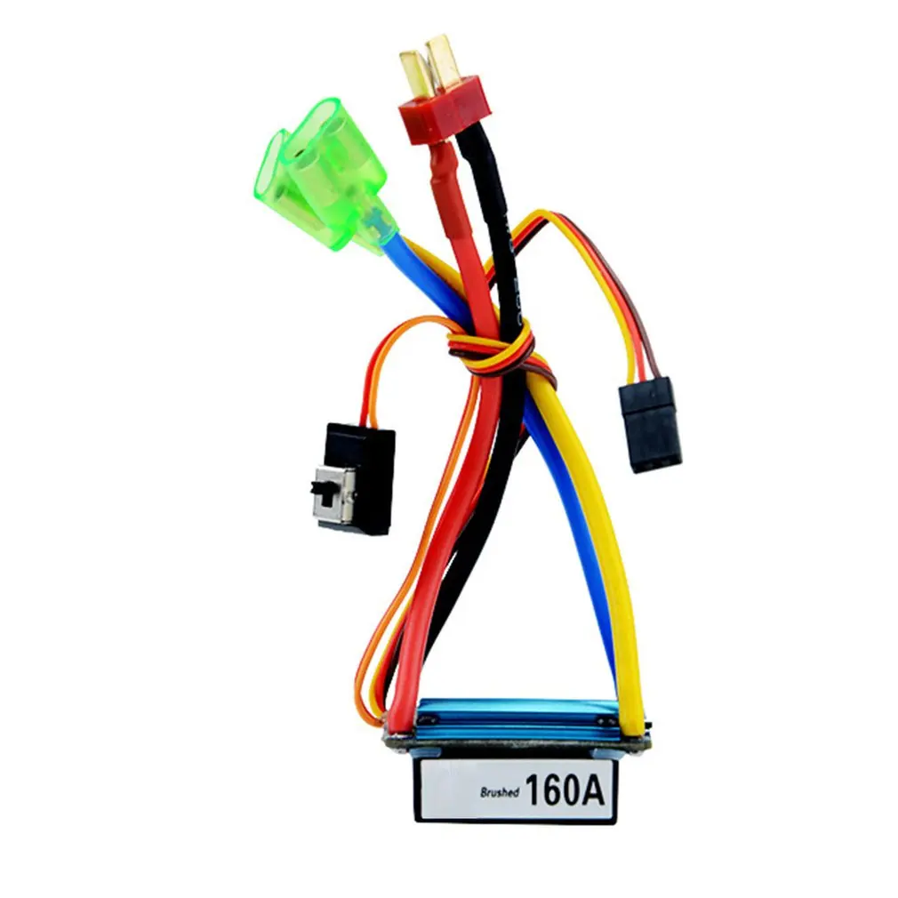 

Пульт дистанционного управления автомобиль и корабль водонепроницаемый ESC 160A один буксир два матовых ESC воздушное охлаждение Водяное охлаж...