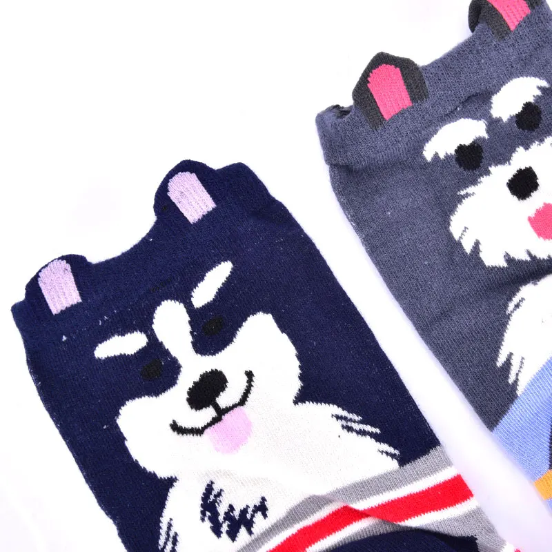 

Ladies And Women Cute Cotton Dog Sock High Quality Women's Lovely Cartoon Socks Autumn Winter Funny Animal Socks Fashion