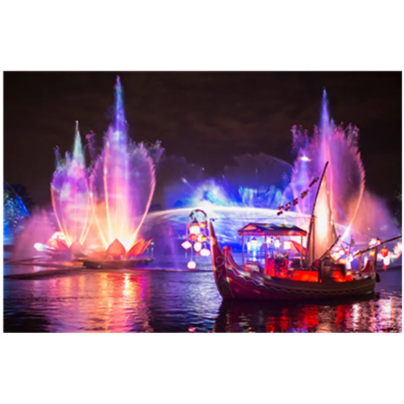 5D алмазная живопись сделай сам пейзаж тематического парка вышивка крестиком