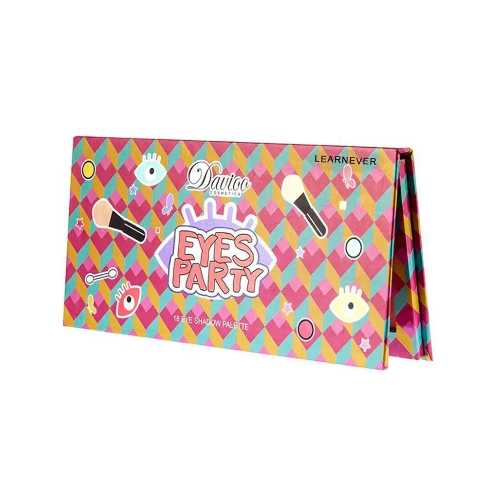 18 цветов натуральные матовые тени для век Палитра телесного цвета блестящие