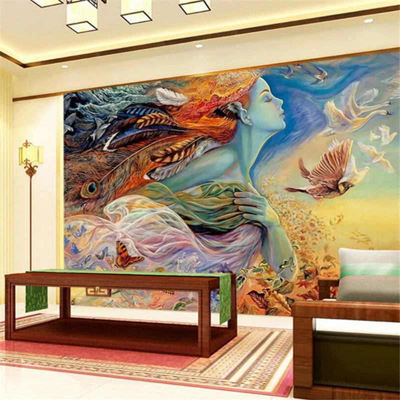 Обои beibehang в европейском стиле для фотографий 3d обои стен украшение дома|photo wallpaper