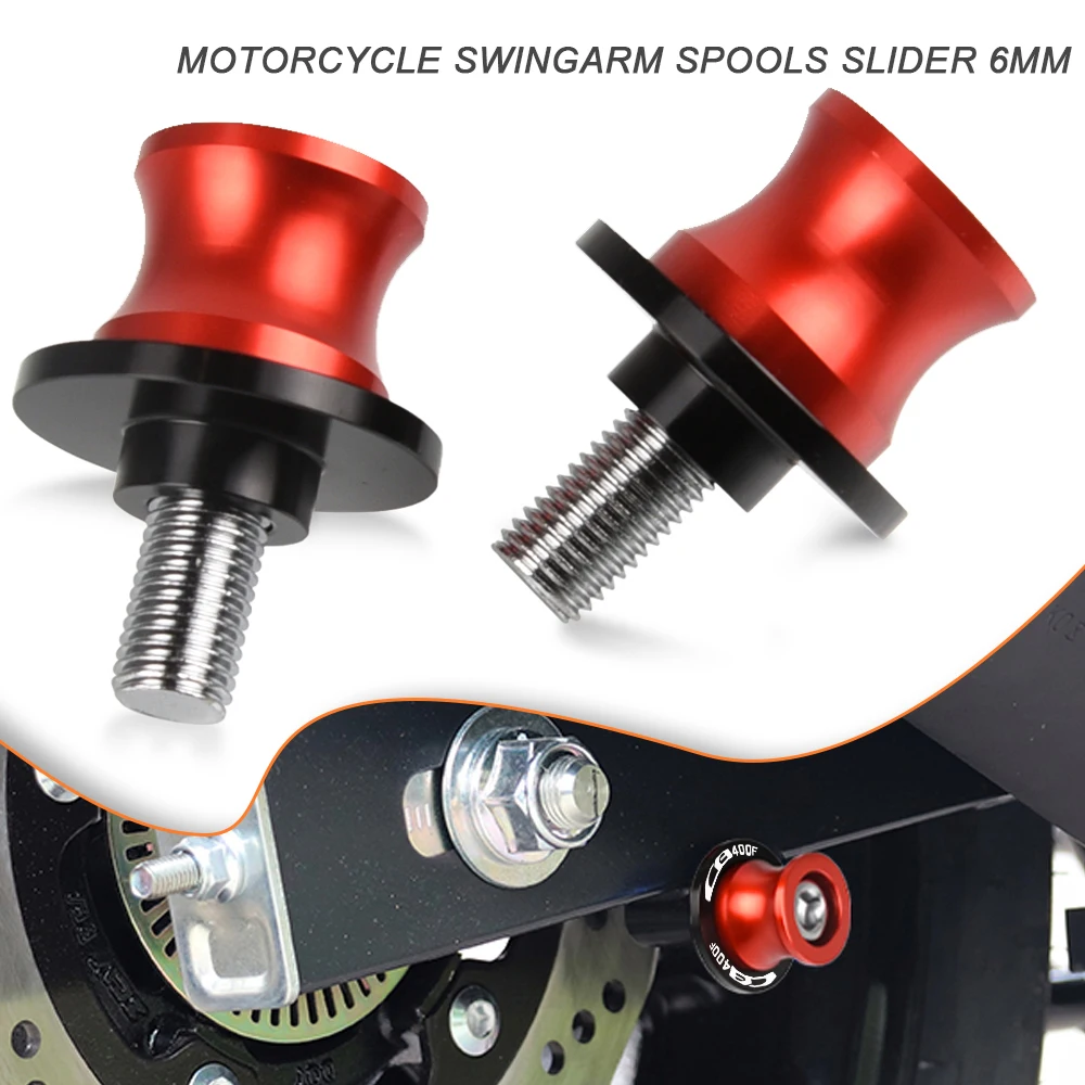 

Motorcycle Accessories Swingarm Slider Spools Stand Screw For Honda CB400F CB400 VTEC 1992-1998 CB CB400F 1989-1991 CB 400 SF F