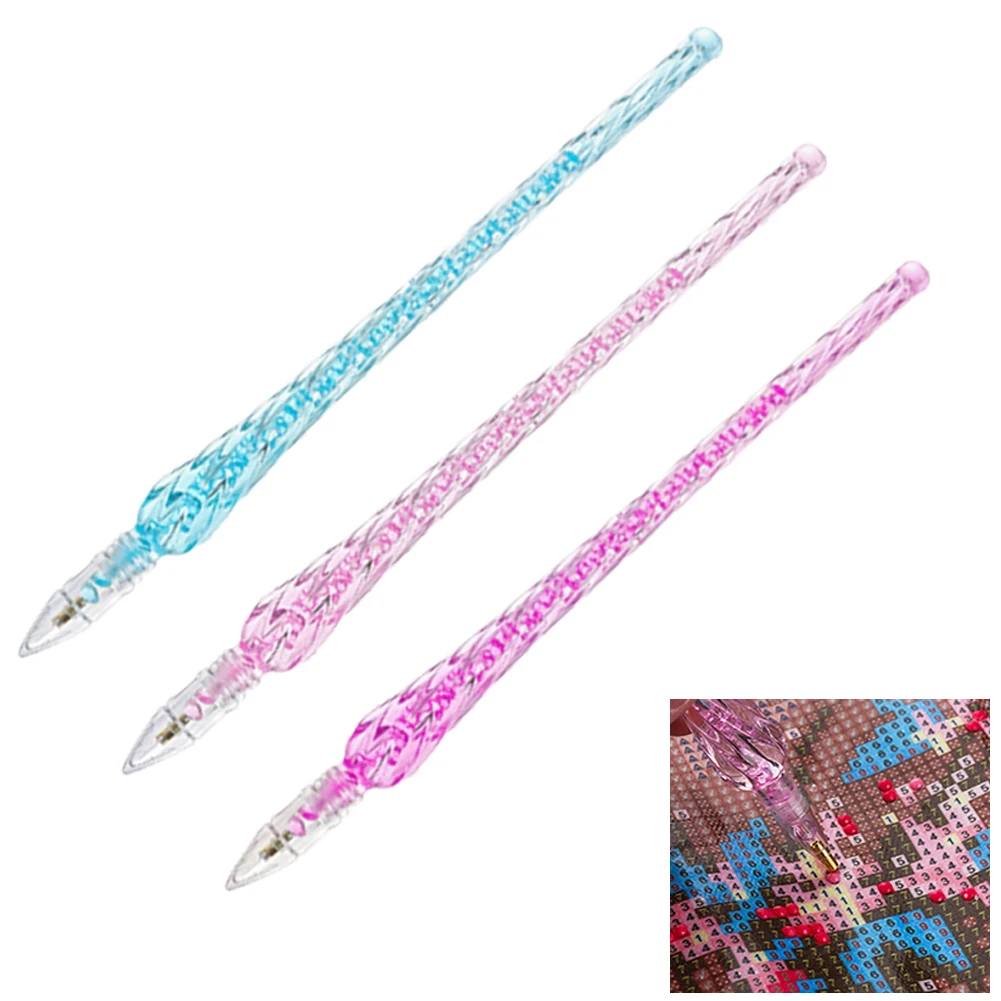

5D Diamond Painting Tool Point Drill Pen Diamond Embroidery Sewing Accessories Diamond Painting Lover Plastic Drill Pen