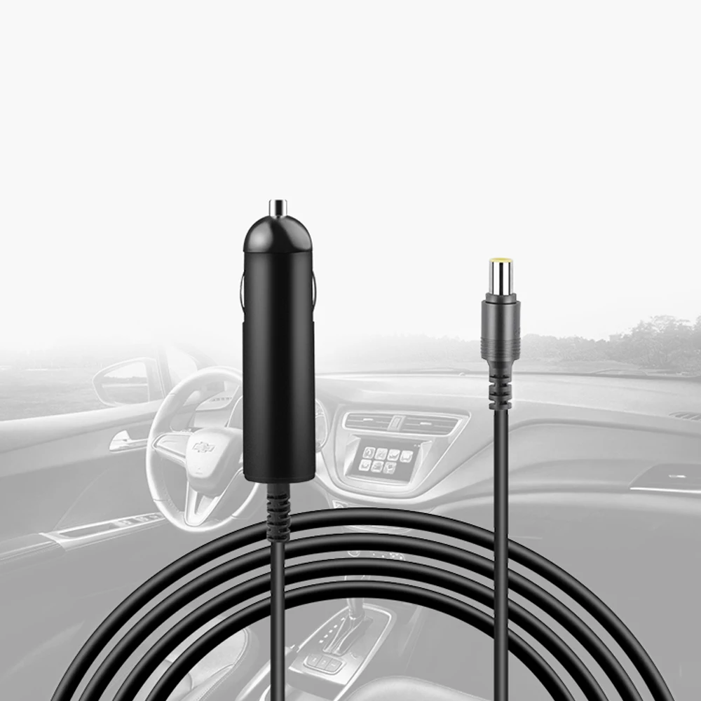 Автомобильное зарядное устройство для ноутбука адаптер питания постоянного