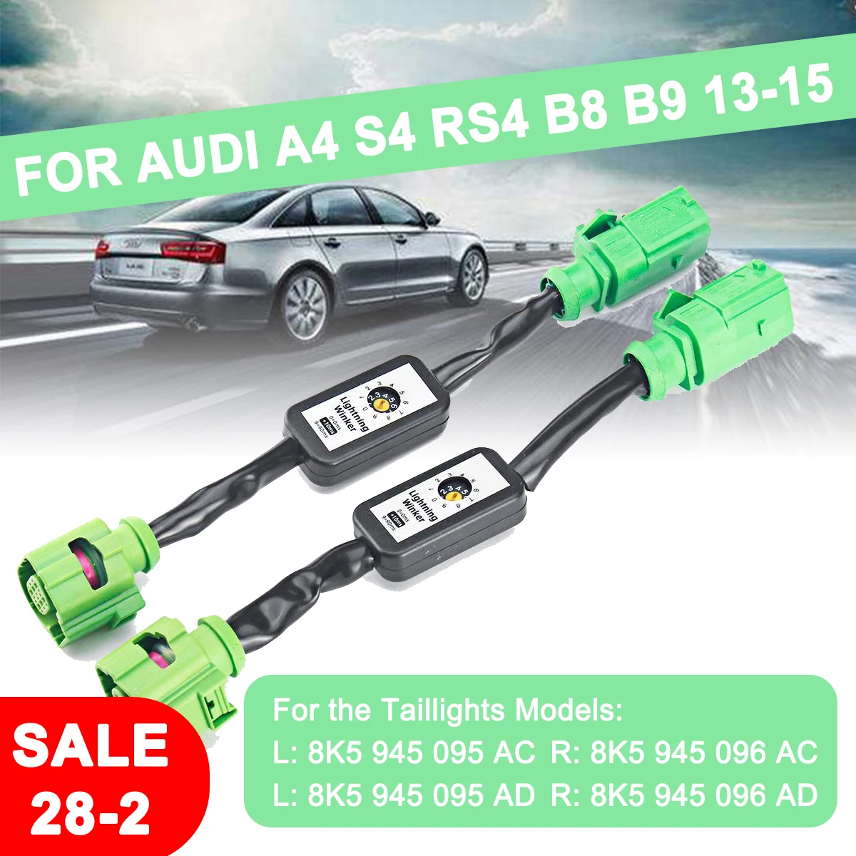 Динамический указатель поворота светодиодный фонарь надстройку провод модуля