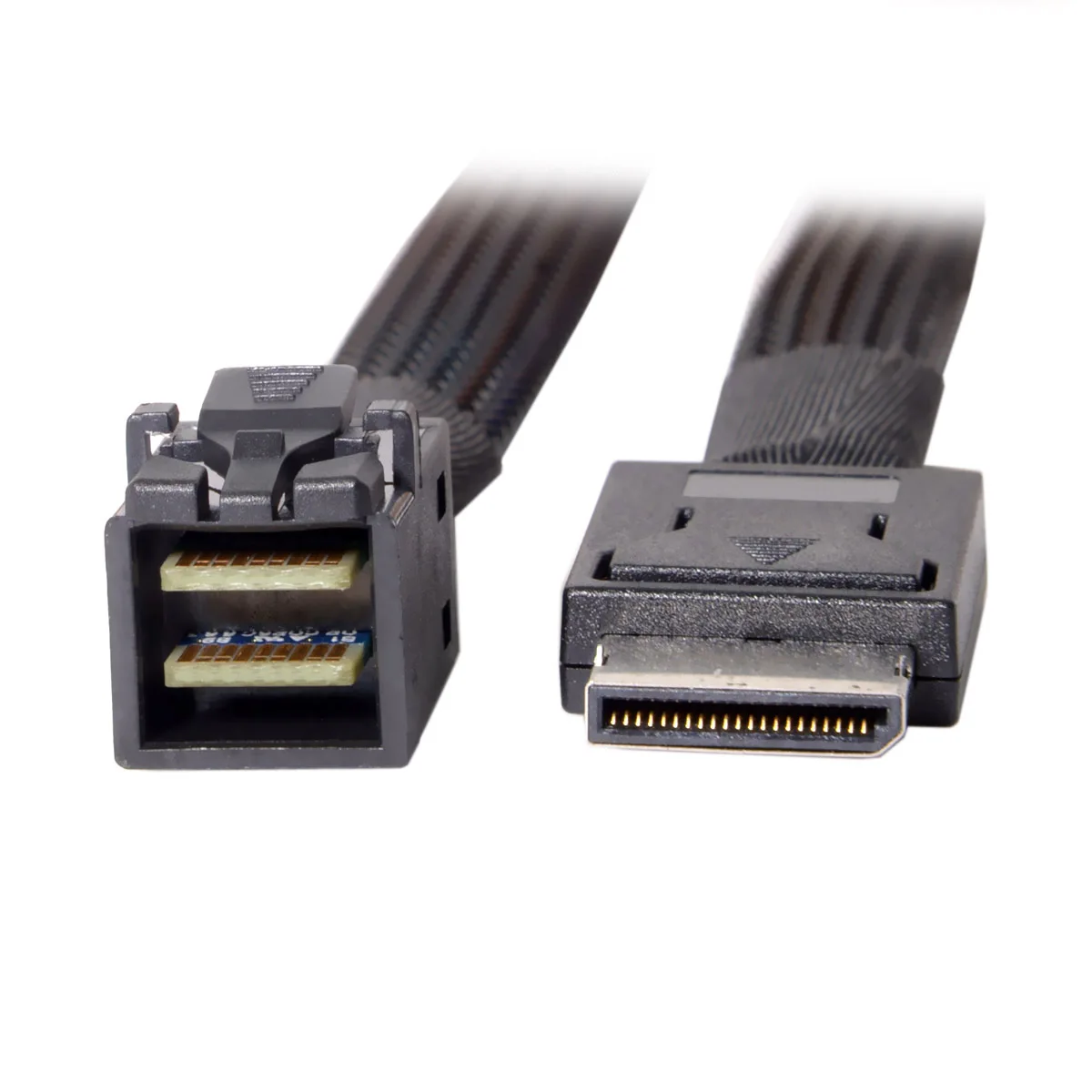 OCuLink PCIe PCI Express Φ 4i to SFF 8611 SSD Активный Кабель для передачи данных 50 см|Кабели данных|