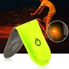 Велосипедные фонари, светодиодный магнитный свет, светоотражающий стробоскоп, Предупреждение ющий ошейник для бега, Аксессуары для велосипеда