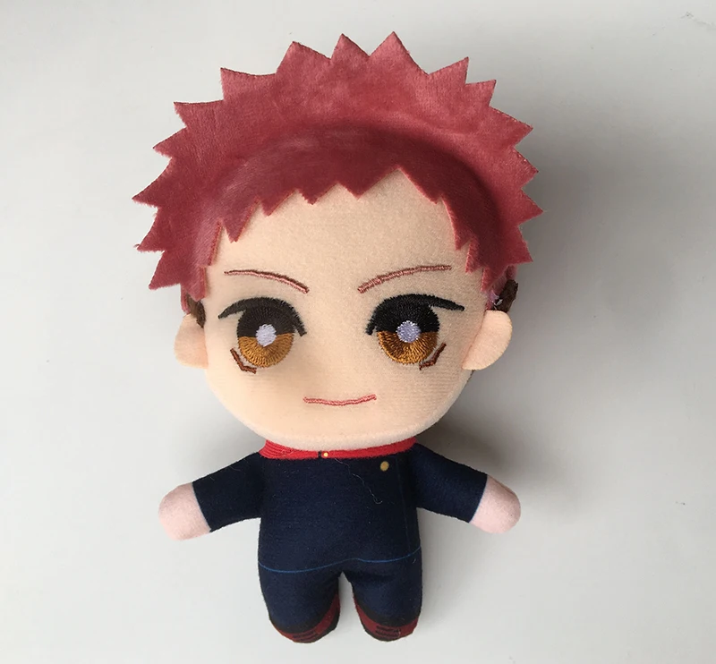 

2021 In stock! original anime figure Jujutsu Kaisen Itadori Yuji Plushie action figure collectible model toys for boys