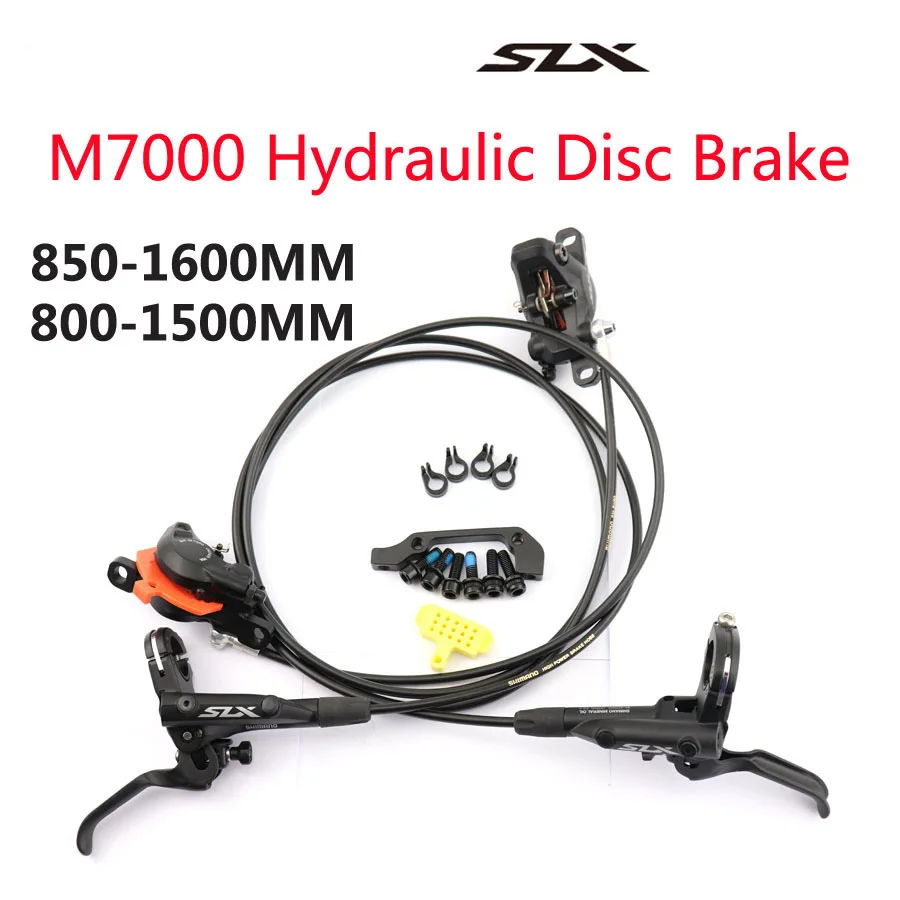 SHIMANO DEORE SLX M7100 M7000 тормоз горных велосипедов гидравлические дисковые тормоза BR BL M7000 передние и задние 800/850MM-1500/1600 мм