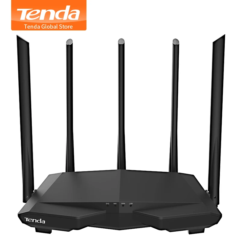 Tenda AC7 AC1200 двухдиапазонный маршрутизатор 2 4 ГГц 5 WiFi 1167 Мбит/с высоким