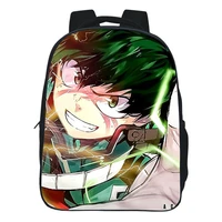my hero academia backpack japanese anime backpack children student school bag 3d cartoons lzuku print bookbag boy girl bag