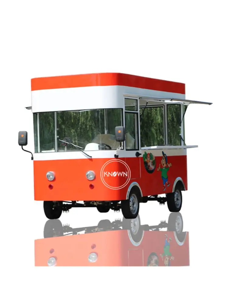 Самая популярная тележка для еды/тележка еды недорогая Мобильная фаст