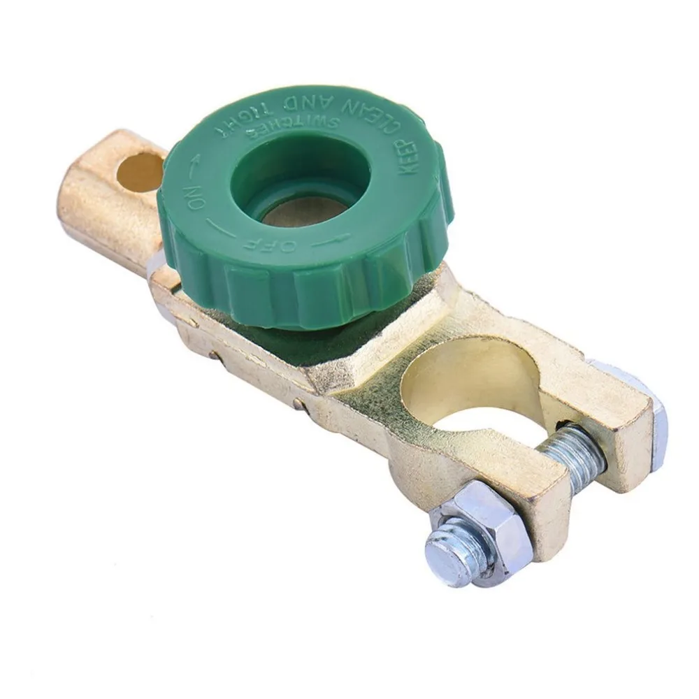 new Copper Battery Terminal Link Switch Quick Cut-off Disconnect Isolator Auto Car Accessories Drop Shipping Hot | Автомобили и
