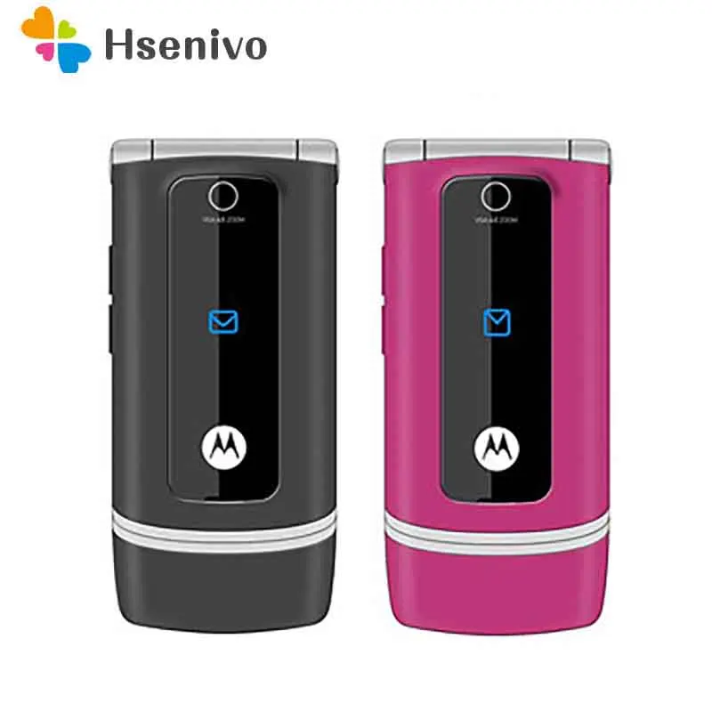 Motorola W375 Восстановленный-Оригинальный разблокированный флип мобильный телефон 1 8
