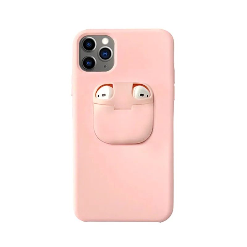 Чехол для iPhone 11 Pro Max Xs Xr X 10 8 7 Plus чехол AirPods Holder Жесткий новый дизайн милые цвета |