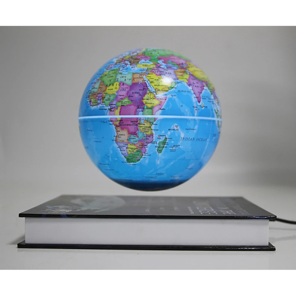 Домашнее украшение магнитная левитация 6 дюймов земляной вращающийся плавающий