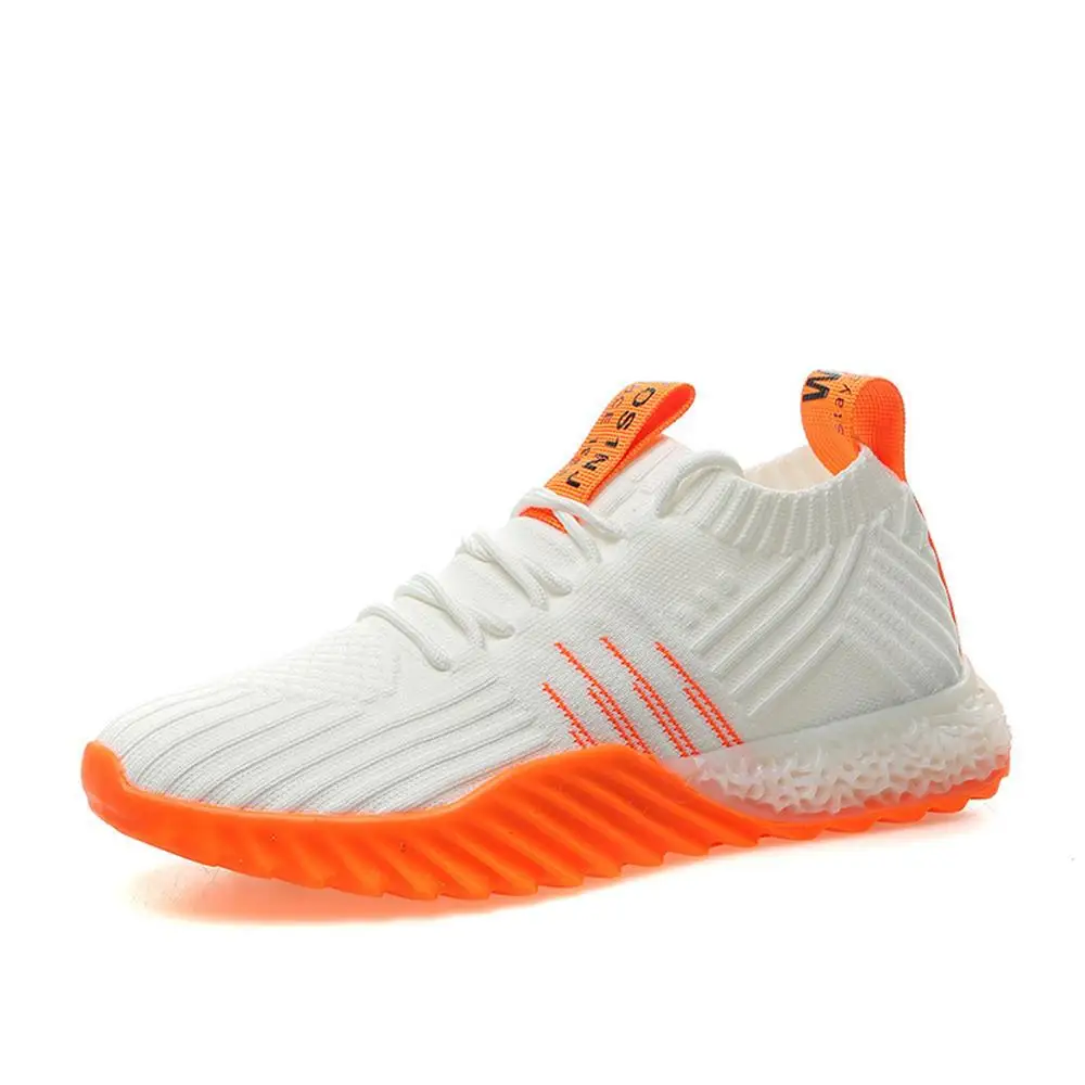 Женские сетчатые туфли повседневные уличные тканевые на массивной радужной