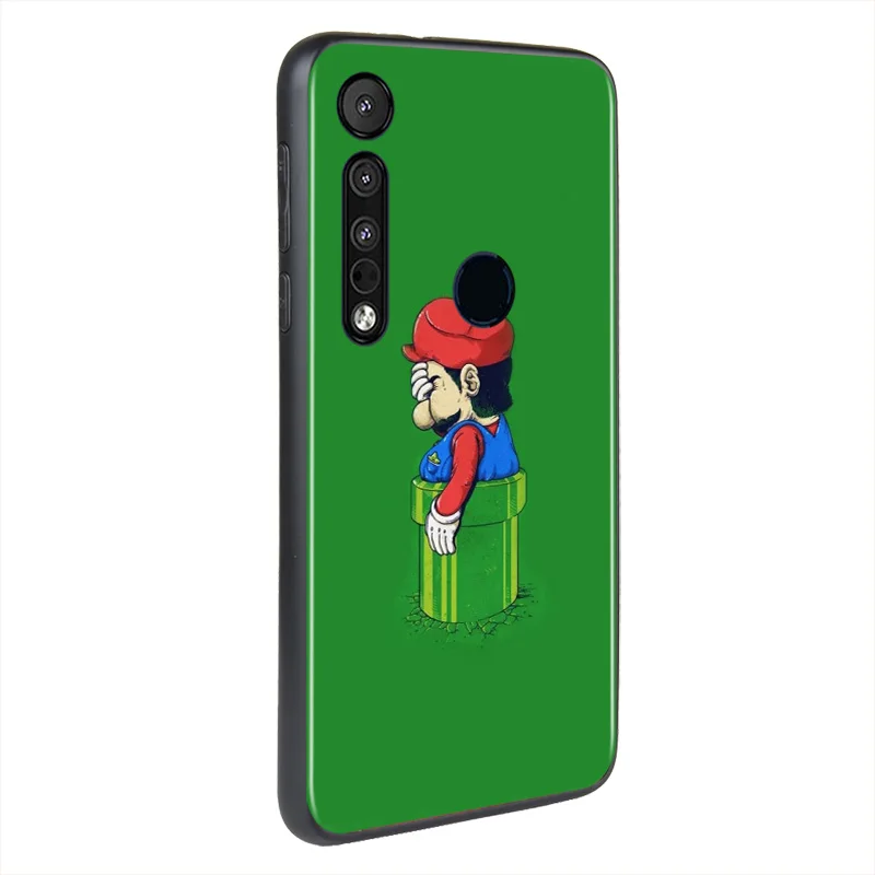 

Cute Super Mary Game For Motorola G9 G8 G Stylus Power One Fusion Hyper Edge E7 E6 5G Plus Play Lite Phone Case