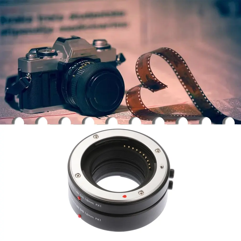 

FX1 Lens Adapter Autofocus Close-up Ring Connector Tube Electronic Macro Shooting Adapter Photography Accessory Part