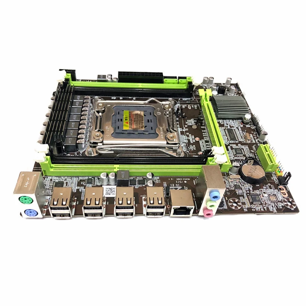 Материнская плата X79 LGA2011 ЦП DDR3 SATA 3 0 материнская для E5 2630 2650 2660v2 поддержка памяти