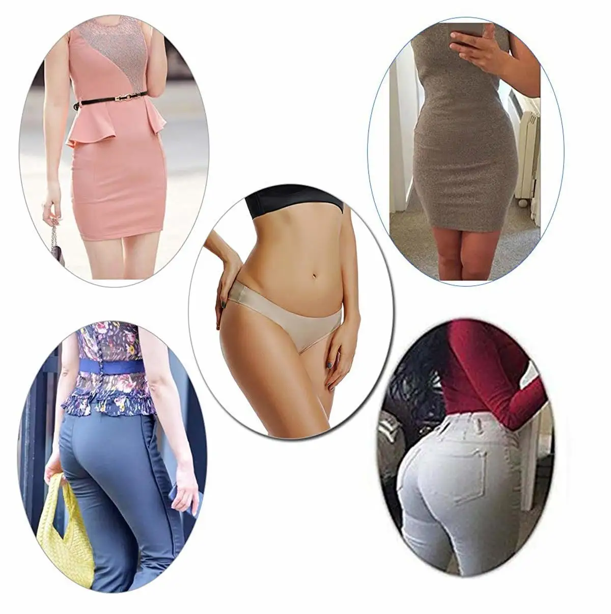 Joyshaper женское невидимое бесшовное бикини нижнее белье полуприкрытие спины