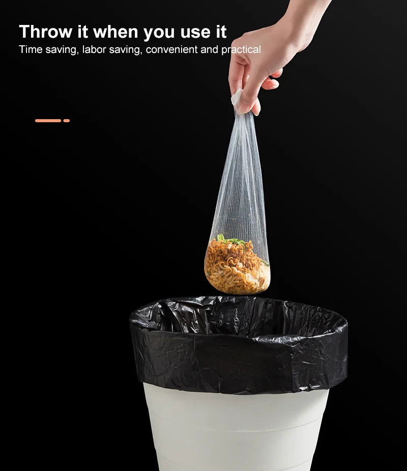 

1Pc Creative Plastic Sink Filter Vegetable Fruit Kitchen Drainers Replaceble Garbage Leftovers Filter Bag
