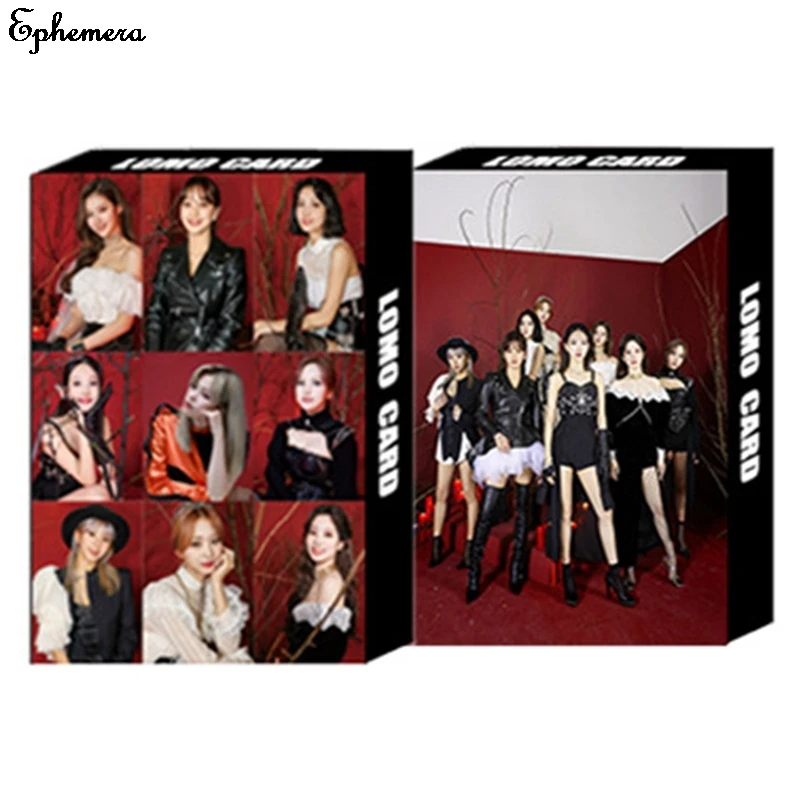 30 шт./компл. Kpop NCT Lomo Card GOT7 двухслойная ЛОМО Фотокарта HD Фотопечать альбом