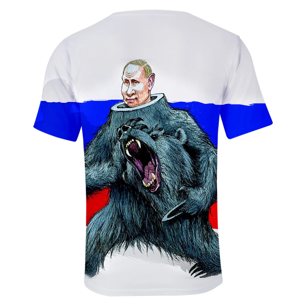 Notorious Putin Smalls 2Pac Tupac 3d Dye T-Shirt Women Men Fashion Clothing harajuku Tops Summer Style tees