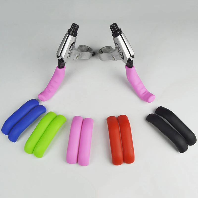 1 пара Силиконовый гель универсальный тип рычаг тормозной ручки защитный кожух