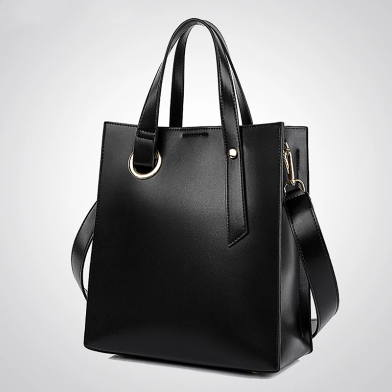 

Ladies Casual Shopping Commute Totes Solid Color Top-handle Handbags for Women 2021 New Fashion Shoulder Messenger Bags Channels